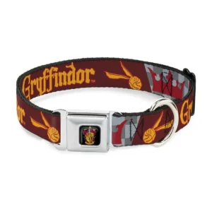 BD DOG COLLAR GRYFFINDOR QUIDITCH BALL M