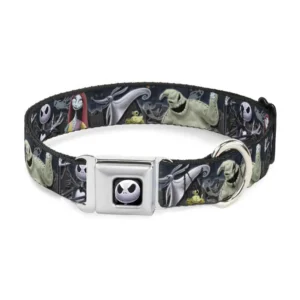 BD DOG COLLAR THE NIGHTMARE BEFORE CHRISTMAS M
