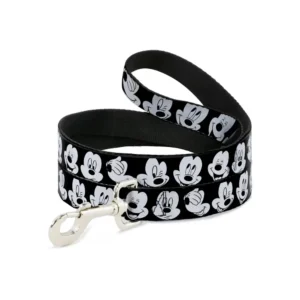 BD DOG LEASH MICKEY MOUSE WHITE