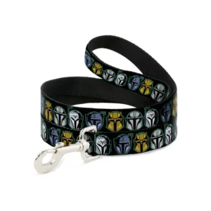 BD DOG LEASH STAR WARS MANDALORIAN BLACK