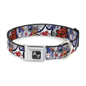 BD DOG SAFETY SEATBELT CARS FACE CROSSBONES